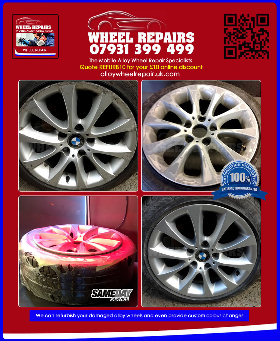 alloy wheel repair in Collier Row RM5 Havering